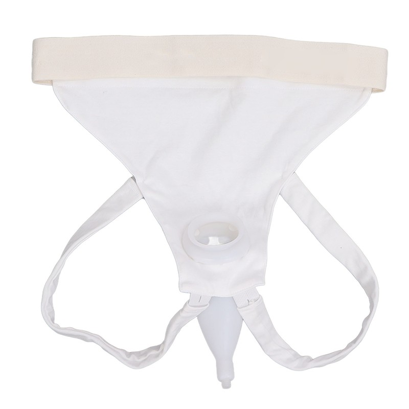 Male Urinal Pee Holder Breathable Prevent Leak Soft Silicone Urine