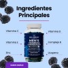 Suplemento En Gomitas Solanum Pharma Men's Multi Sabor Moras De