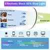WEMOOTANTS 4 Packs Blue Light Blocking Reading Glasses Men Women