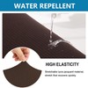 TOPYUMH Water Repellent L Shaped Couch Covers for Sectional Sofa,