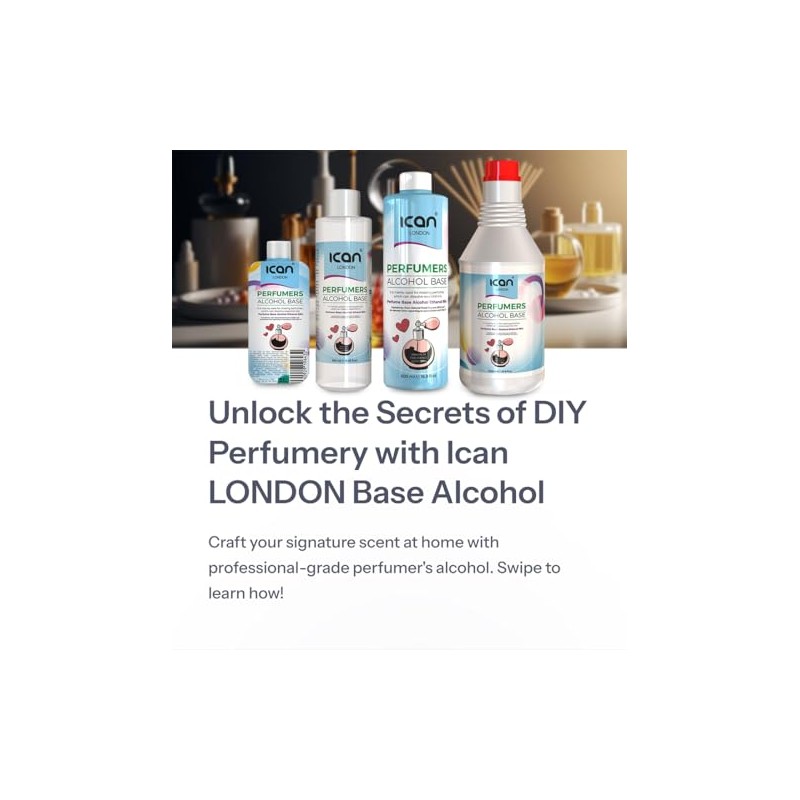 ICAN LONDON DIY Perfume Base Make Your Own Perfume 500ml