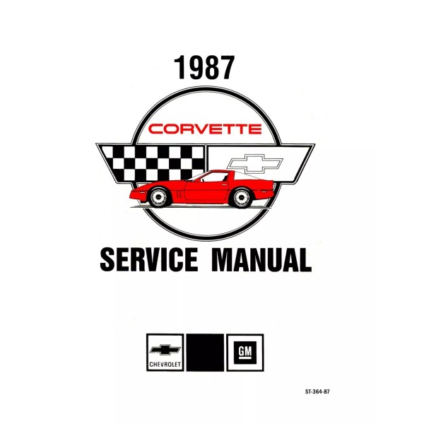 1987 Chevy Corvette Service Manual