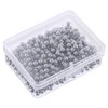 500 Pack Map Push Pins Map Tacks Small Size (Silver,