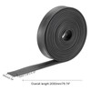 sourcing map Neoprene Rubber Sheet Rolls 3mm(T) x25mm(W) x2m(L), Solid