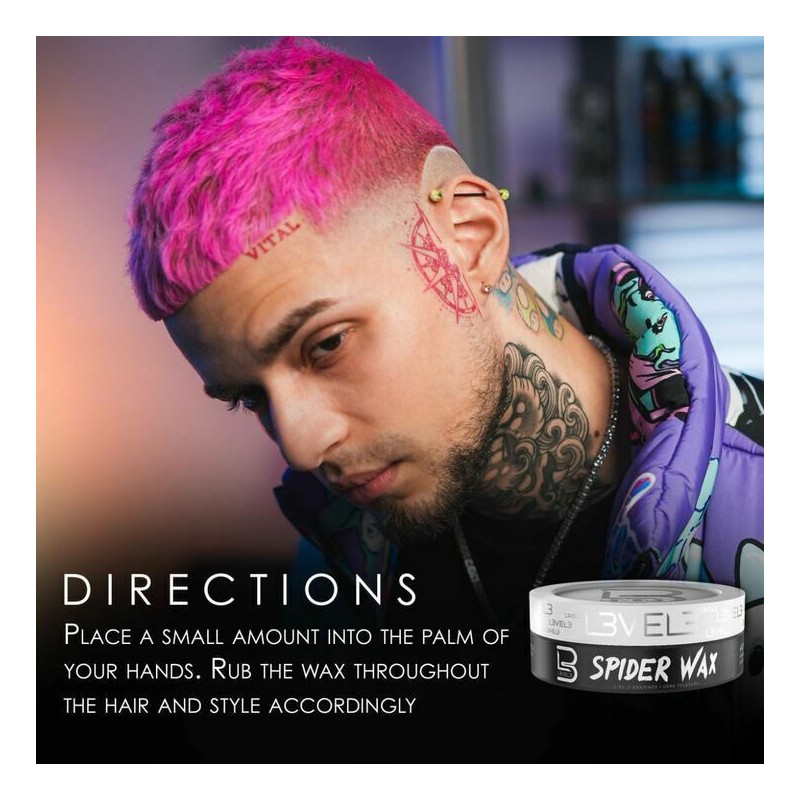 Undisclosed L3VEL3™ SPIDER WAX - FIBER TEXTURE WAX