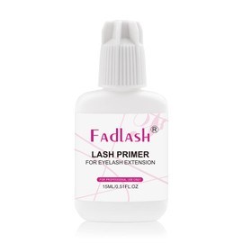 Lash Primer for Eyelash Extensions 15ML Eyelash Primer Increase Lash Adhesive Bonding Better Retention Professional Clear Lash Extension Primer Semi-Permanent Eyelash Extension Supplies