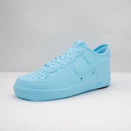 Sneakers Shoes Low Planter Pot 3D Printed - Pen Holder & Pencil Holders - Plant Pot for Indoor Plants - Unique Planter For Indoor With Drainage Hole - MADE IN USA (Light blue)