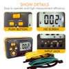 SKYCENX VC4105A Earth Resistance Tester Digital Grounding Resistance Meter 20/200/2000Ω