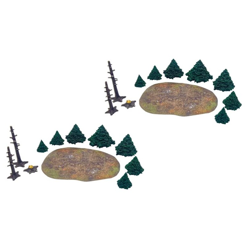 Monster Scenery: Evergreen Pine Forest Double Pack (2 Items)