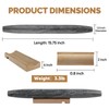 Koville African Natural Marble French Rolling Pin, 16inch Non-Stick Rolling