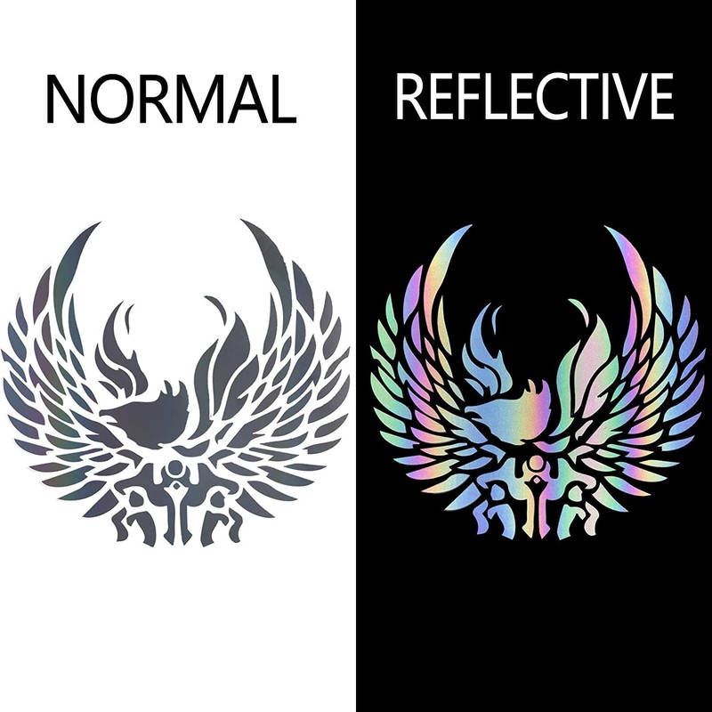 HTVVETUR Reflective Rainbow HTV Heat Transfer Vinyl Roll 12 Inch
