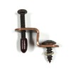 Glass Retaining Clip in Antique Copper - 25 Pack