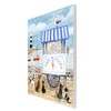 Global Designs Ice Cream Artwork by Maureen Bondfield Printed Onto