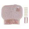10PCS Colostomy Bags Non Woven Fabric One Piece Ostomy Bag