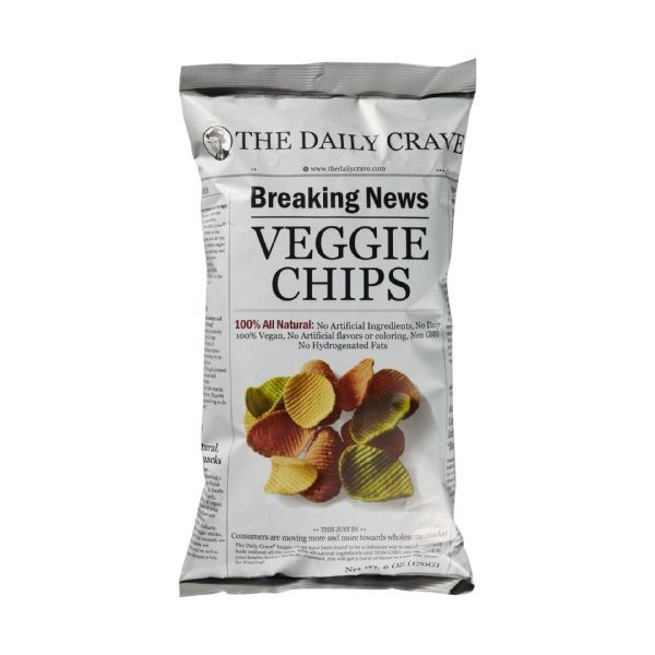 The Daily Crave Veggie Chips 12x 6 Oz