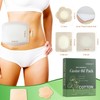 30Pcs Adhesive Castor Oil Patch, Cotton Disposable Castor Oil Pack