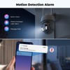 Codnida 2K Security Camera Outdoor, 360° PTZ WiFi Camera, CCTV