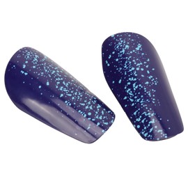 1 Pair Football Shin Guards, PE Comfortable Soccer Shin Pads Adult, Lightweight Professional Fit Calf Gear for Sports (Blue #17)