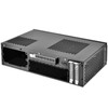 SilverStone Technology Milo ML06-E Slim Mini-ITX Media Center/HTPC Case, SST-ML06B-E,