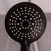 WENKO Young Black Shower Head - Universal Shower Head with
