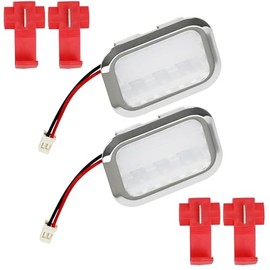 2 Pack W11683242 LED Light Module Fits for Whirlpool Kenmore Kitchen aid Refrigerator Parts Replacement LED Light Module Replaces AP7216886 W10695460 W11174006 W10908166 W10559034 W10607479 W10623957