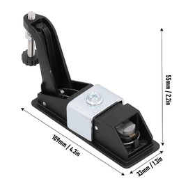 Compression Deadbolt Lock, Zinc Alloy Non Locking Adjustable Sealed with Large Lever Hand Operated Compression Latches with 2 Keys
