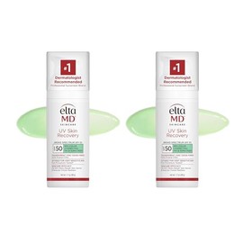EltaMD Protector solar facial UV para recuperación de la piel con óxido de zinc, 100% mineral, seguro para piel sensible SPF 50