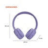 JBL Tune 520BT - Wireless On-Ear Headphones, Up to 57H