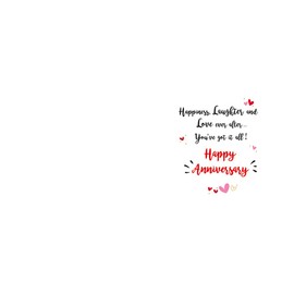 Piccadilly Greetings Group Ltd Special Couple On Your Wedding Anniversary Card - Hearts - 7.25 x 5.5 Inches,Beige