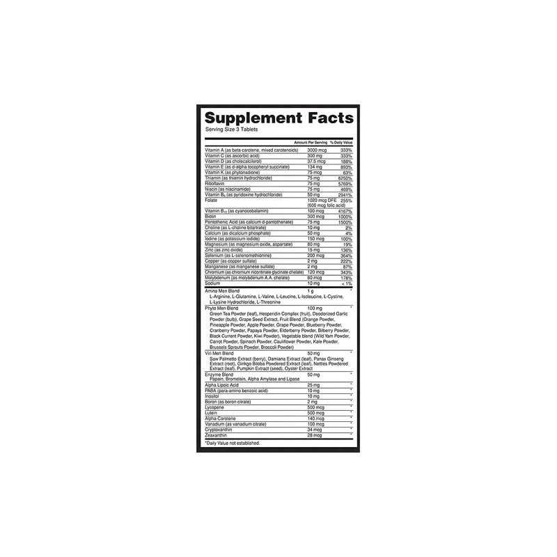 Opti Men Multivitamínico 150 Tabs Sabor
