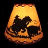 Country Lamp Shades (12 inch base x 9 inches tall,
