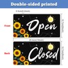 Open Closed Door Sign Business Hour Sign Plastic Hanging Sign
