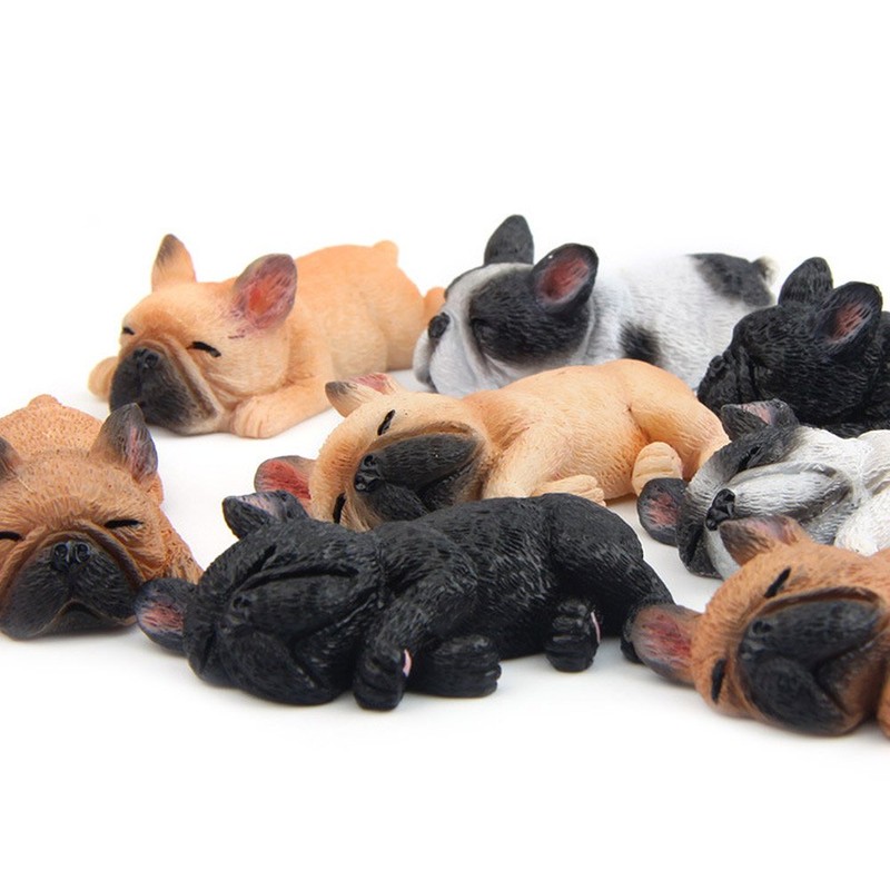 moin moin Figure Magnet, Dog, Dog, Fluffy, Bed, Realistic, Realistic
