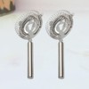 MAGICLULU Cocktail Strainer with Handle Stainless Steel Drink Ice Straining