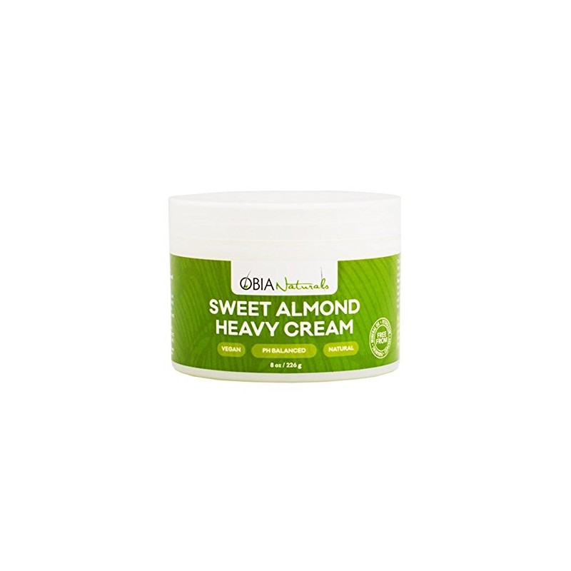 OBIA Naturals Sweet Almond Heavy Cream, 8 Oz