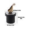 Briny River 2PCS 7/8 Zoll Messing Snap Lock Baitwell Ablauf