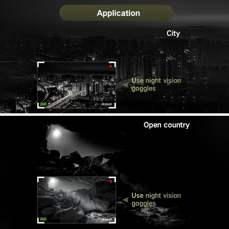 Digital Night Vision Monocular 24MP 1080P Infrared Night Vision Goggles