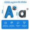 Regletas Magnéticas Montessori QITING Letras Inglés 248 Pzs Espuma EVA