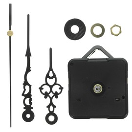 Gadpiparty Quartz Clock Movement with Accessories for Wall Clocks Electronic Movement Quiet Sweep Second Movement Hours and Minute Hands for DIY Projects