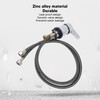 23.6in Faucet 47.2in Electro Polishing Hose High Pressure Sprayer Shampoo