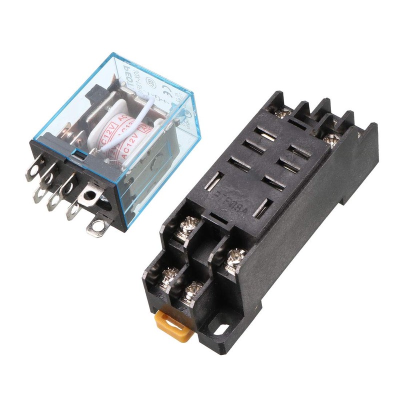 uxcell a13060500ux0313 AC 12V Coil 8 Pin 8 Pin 10A