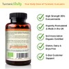 Organic Turmeric Curcumin Capsules Triple Strength with 95% Curcumin -