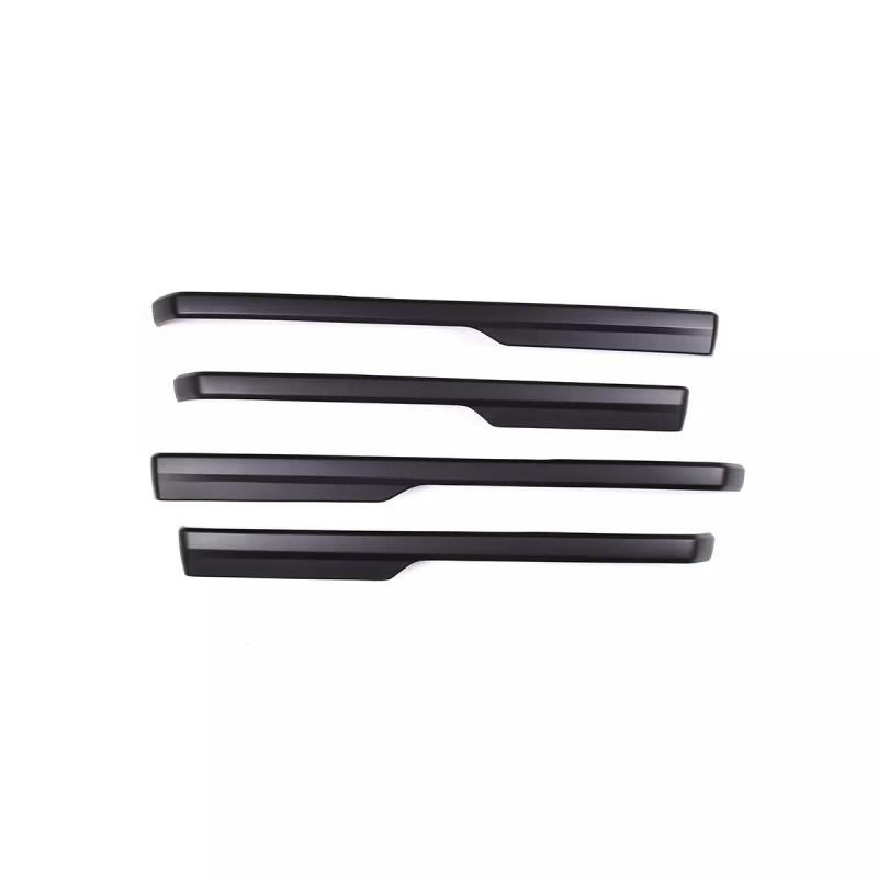 Unbranded ABS Interior Door Panel Trim Strips Matte Black 4pcs