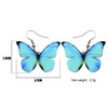 LONYOO Acrylic Floral Butterfly Earrings Dangle Drop Jewelry Butterfly Gifts
