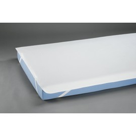 Molleton Bed Cover with 4 Corner Elastics, Bed Guard, 100 x 200 cm