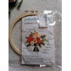 Embroidery Kit with Floral Pattern for Beginners Adults Simple Cross