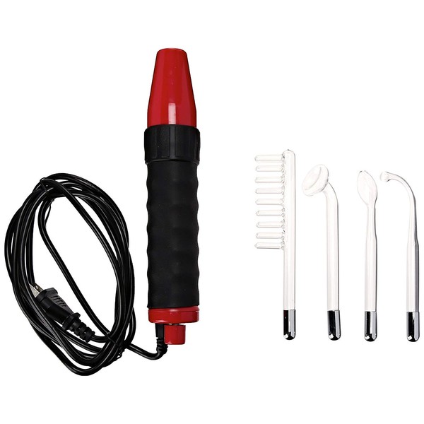Kinklab Neon Wand, Red Handle, Red Attachments, US Plug