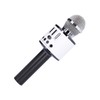 Q88 Microphone Wireless Bluetooth Karaoke LED Portable Handheld Black for