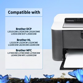 LOSMANN DR248 Drum Compatible with Brother DR-248CL BK/C/M/Y for Brother DCP-L3515CDW MFC-L3760CDW HL-L3215CW DCP-L3520CDW DCP-L3560CDW MFC-L8390CDW HL-L3240CDW MFC-L3740CDW HHL-L322 0CW