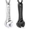 shajwo Cremation Jewelry Wrench Urn Necklace for Ashes for Men
